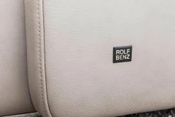 Sessel 5200 Leder Beige Mit Hocker