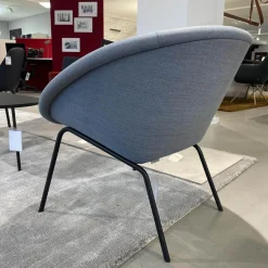 Sessel 369-10 Stoff 26 734 Grau