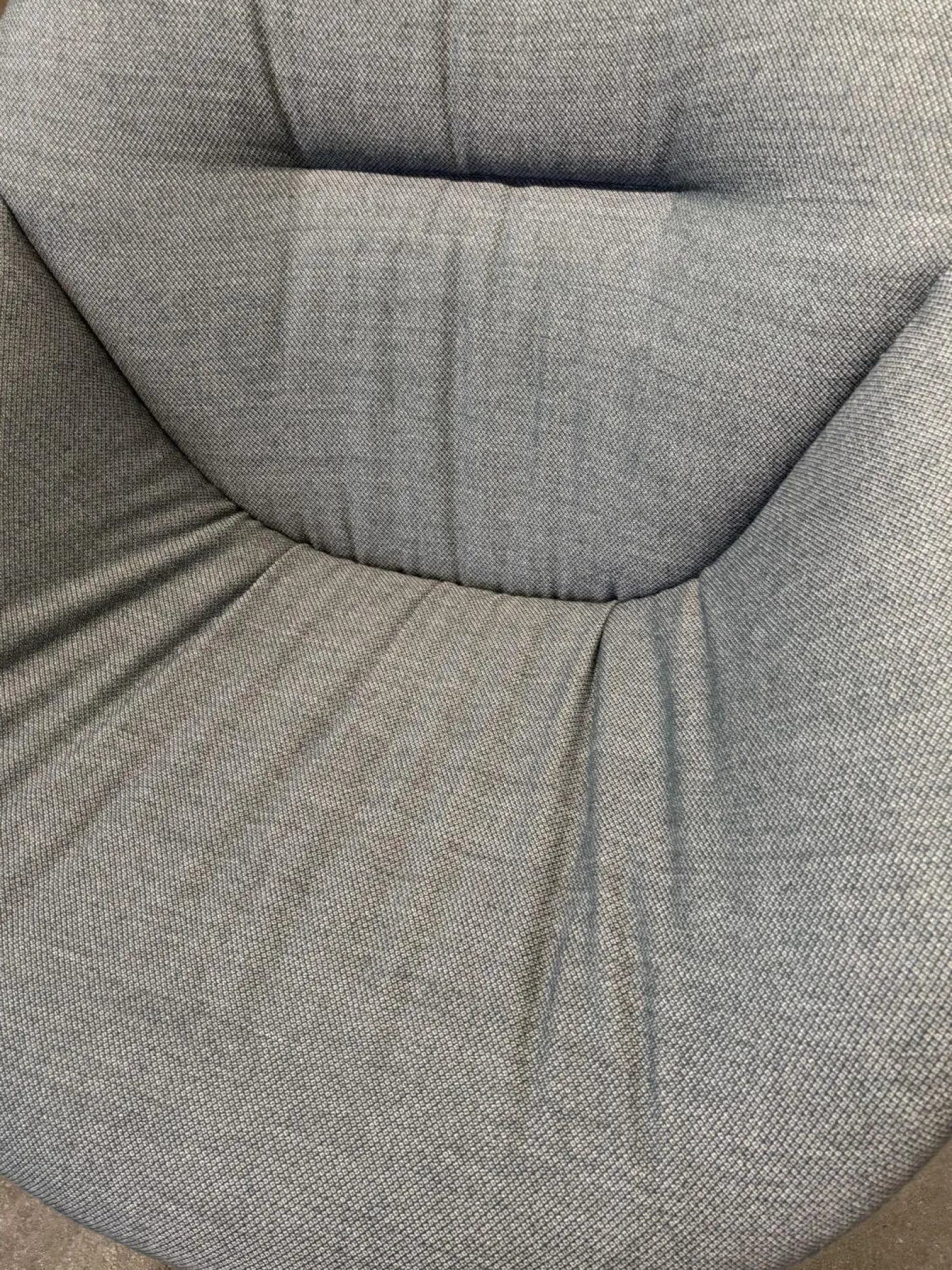 Sessel AAL 81 Soft Stoff Fjord 971 Petrol Grau Blau Gestell Aluminium Schwarz Pulverbeschichtet