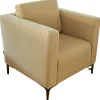 Sessel Banzaii Lounge Chair Stoff Beige Braun Lino Fungo C