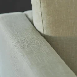 Sessel Banzaii Lounge Chair Stoff Beige Braun Lino Fungo C