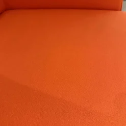 Sessel Bruno RVS Stoff Venice 2036 Abricot Orange Gestell Edelstahl