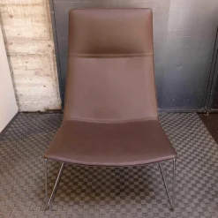 Sessel Cartifa 70 Leder Braun