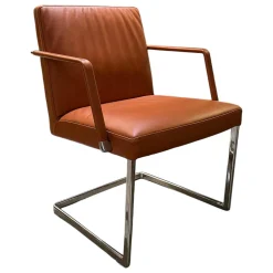 Sessel Chancellor Conference Leder SC75 Cognac Braun mit Arm