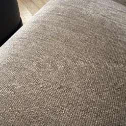 Sessel Chelsea CP0 1 Stoff Kubrick K 1930 Grau Gestell Eukalyptus Mit Hocker Leder Luxor L1364