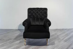 Sessel Chenet Stoff Grau