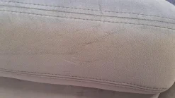 Sessel Cincinatti Bezug Sam Grau Fuß Chrom