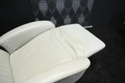 Sessel Cosimo Comfort Lux Leder Rancho Stone mit Manueller Relaxfunktion