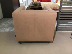 Sessel Desire Low Leder Beige