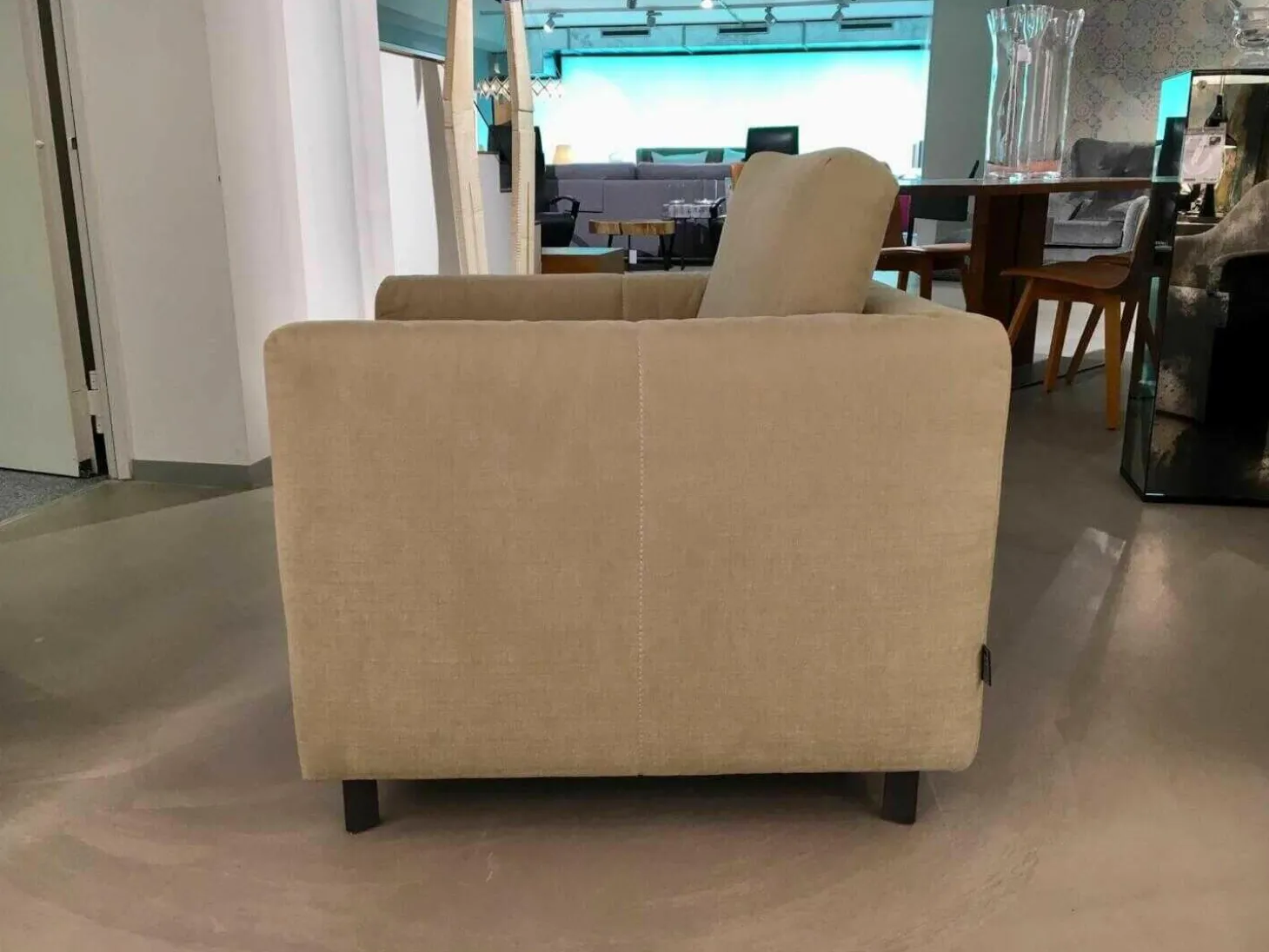 Sessel Desire Low Stoff Pastellgrün