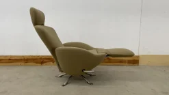 Sessel Dodo K10 Bezug Stoff Hallingdal Farbe 224 Verstellbar Im Rücken Und Fußbereich