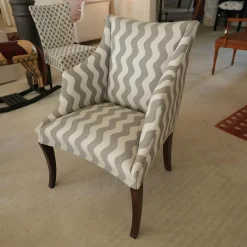 Sessel Donghia Master Stoff Grau Füße Holz