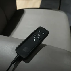 Sessel Easy Swing 7061 4551 Leder 24 Longlife Stahl Grau Sterngestell Anthrazit Metall Pulverbeschichtet