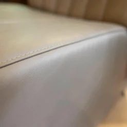 Sessel Ernest Leder Nappa Ash Braun Grau