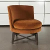 Sessel Fauteuil Feel Good Stoff Eldorado 1554 Cat. Extra Gestell Esche Braun