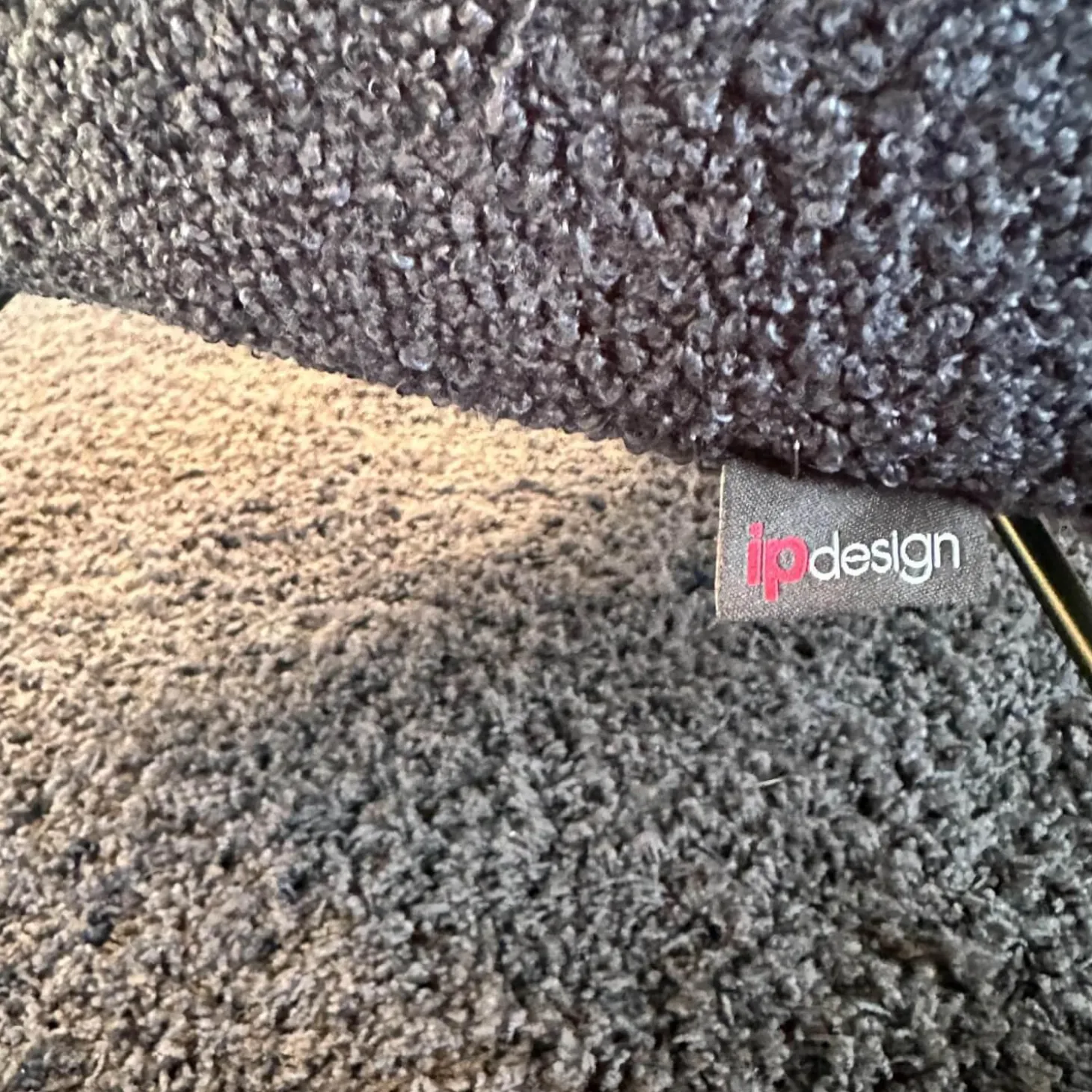 Sessel Flow Bezug Chivasso Dunkelblau Füße Esche