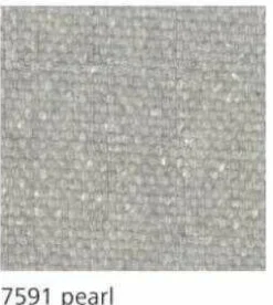 Sessel Foster 520-10C Stoff Flanell Grau Rücken Saddle Leder Coffee mit Hocker