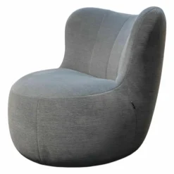 Sessel Freistil 173 Stoff 6514 Blaugrau Grau Inklusive Kunststoffgleiter
