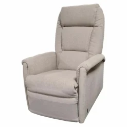 Sessel 25G 9773 Cumulus Stoff Aqua Clean Puder 1-Motorig mit Aufstehhilge