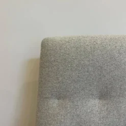 Sessel Healey Soft 184 10 Stoff Divina Melange 2 120 Hellgrau Grau Gestell Bronze Schwarz Matt Pulverbeschichtet