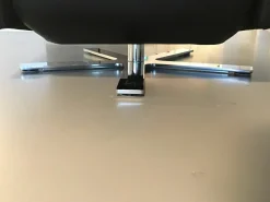 Sessel Lenis Rancho Schwarz L0771A Gestell 5-Sternfuß Chrom Glänzend mit Relaxfunktion