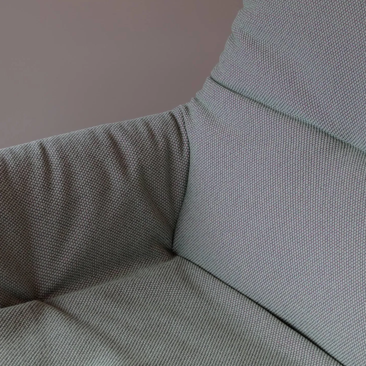 Sessel Leya Lounge Chair Stoff Opera Aloe Grau Drahtgestell RAL 6021 Blassgrün Grün Mit Kunststoffgleitern