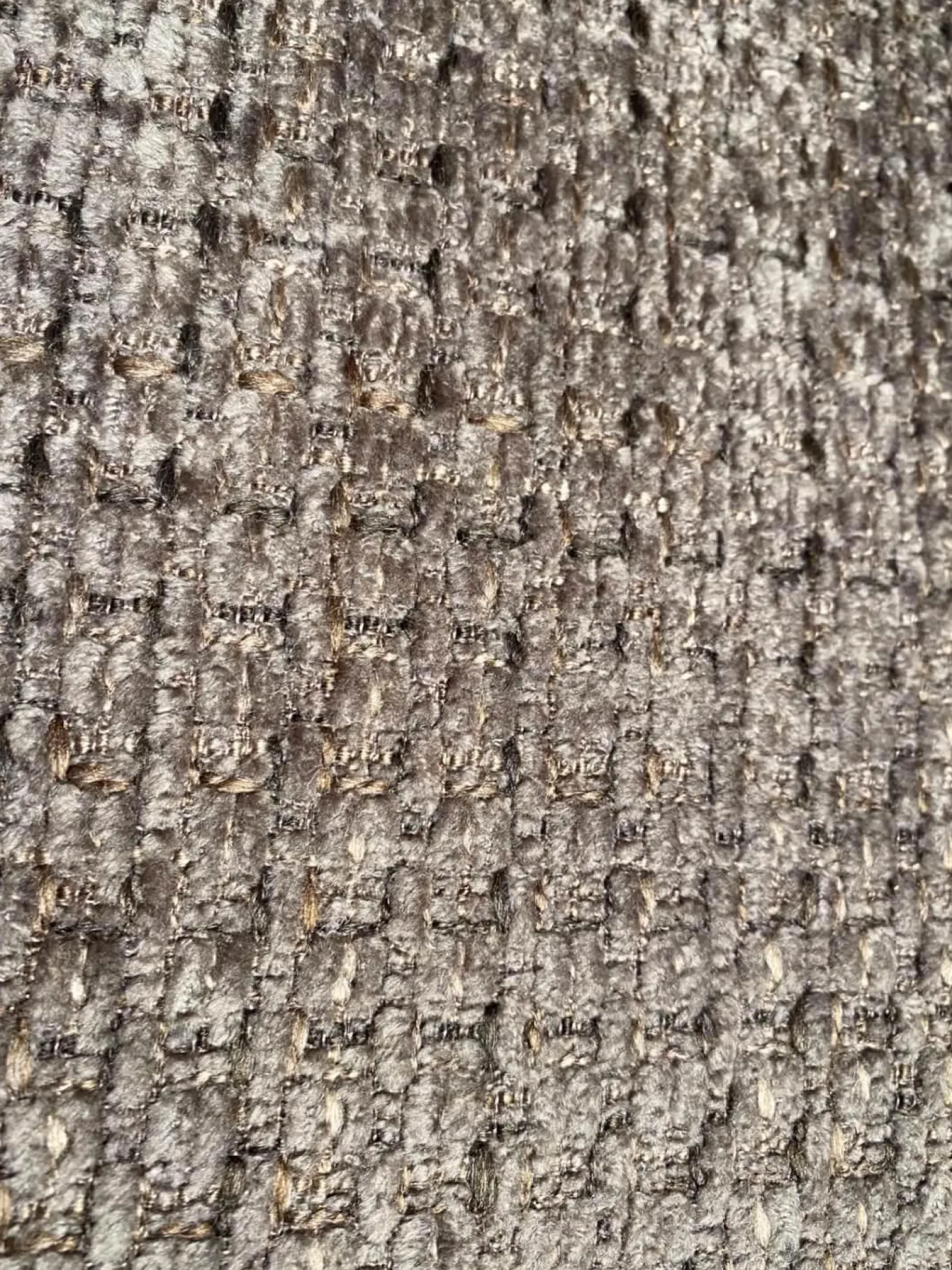 Sessel Lilou Stoff Zoe 023 Terra Grau Braun Kopfteilkissen Leder Nappa Havanna Braun Gestell Metall Mit Hocker Derby Leder Nappa Havanna Braun Mit Ledenkissen