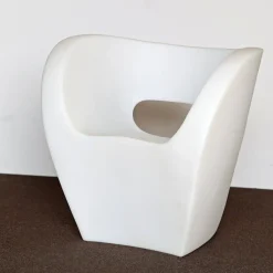 Sessel Little Albert Durchscheinend Weiß Polyethylen Geeignet Für Draußen