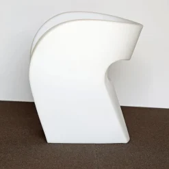 Sessel Little Albert Durchscheinend Weiß Polyethylen Geeignet Für Draußen