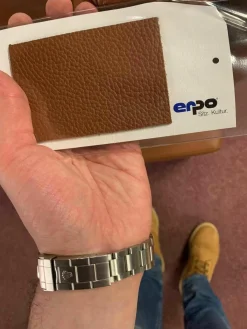 Sessel Manhattan 250 Leder 43.085 Tabac Braun mit Aufstehhilfe