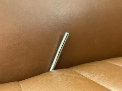 Sessel Max Leder L7035D Braun mit Kippfunktion