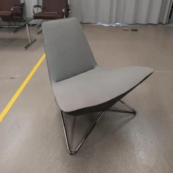 Sessel My Chair 248-10 C Bezug Kerala 7696 Shadow Seitenteile Vintage 1410 Cigar Gestell Schwarzchrom