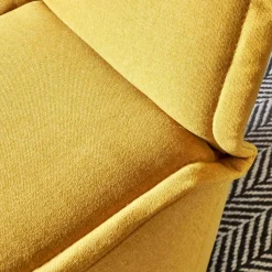 Sessel Nenou Hoch Bezug Stoff 7204 Curry