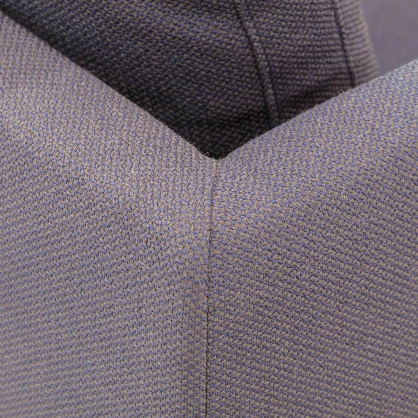 Sessel Pilotis 86111 Stoff 10082 Navy Blau Gestell M20 Lack Schwarz Inklusive Kunststoffgleiter