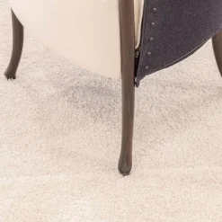 Sessel Progetti 33220 Fashion Wolle Innen Kamet 2413 Weiß Außen Denim 100 Grau Gestell Matte Beizung Lack No 91