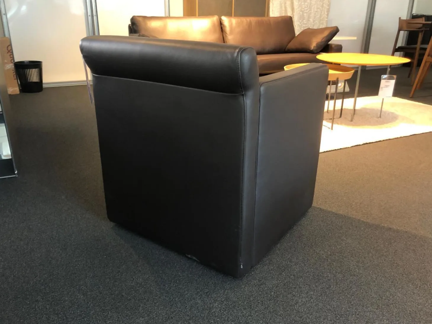 Sessel Quant Leder 284 Mocca Bodennah