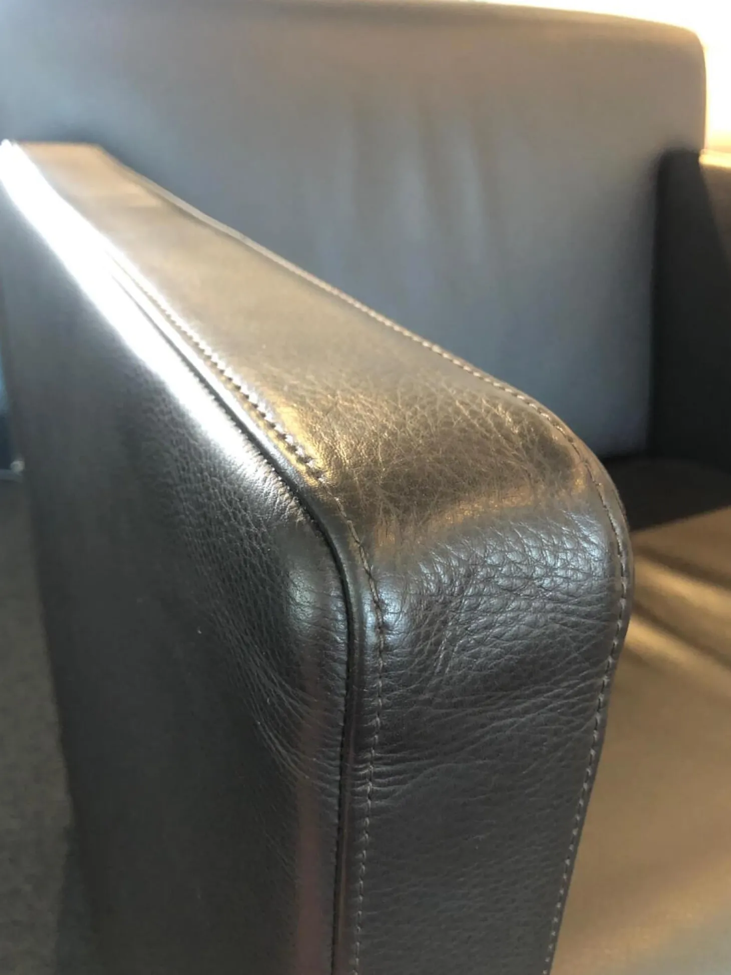 Sessel Quant Leder 284 Mocca Bodennah