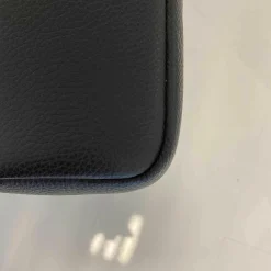 Sessel SE 141 Leder 8006 Schwarz Füße Holz