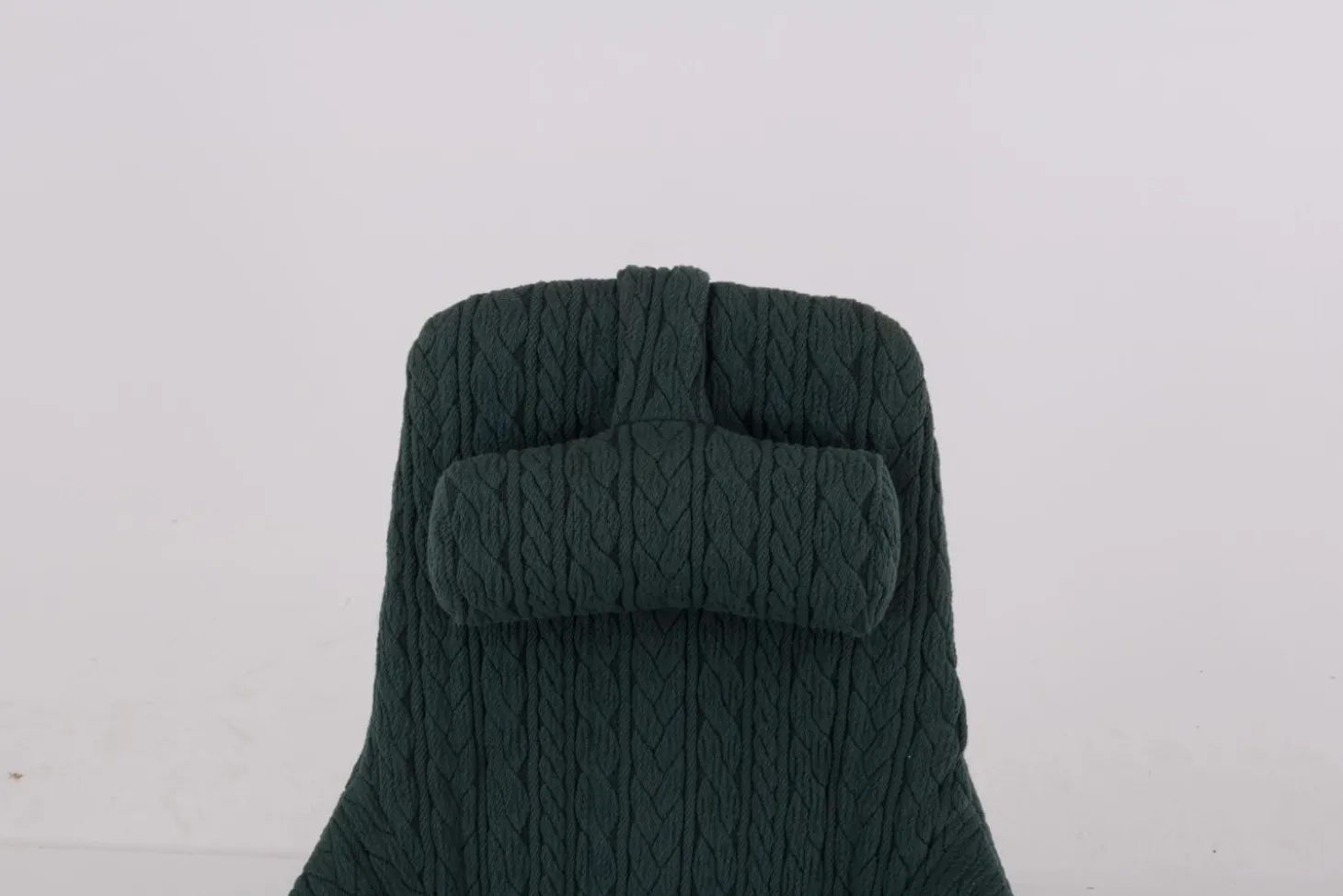 Sessel Sola Stoff Cricket Reed K5232 01 Grün Füße Holz Schwarz Inklusive Nackenkissen