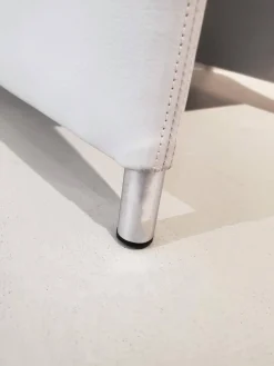 Sessel Stuhl Dinnerchair Jason Leder Congress 55 Grau Gestell Stahl Velourmatt