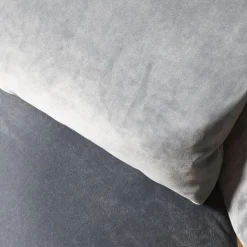 Sessel Trick XXL Bezug Stoff U3105H Grau Inklusive Rückenkissen