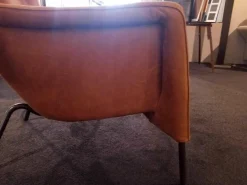 Sessel Two Leder Neron 268 Cinnamon Braun