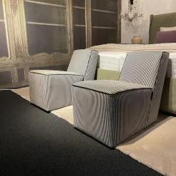 Sessel Vienna Baby Leder Bedruckt Day Thickline Riga Spessa MI18