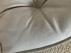 Sessel Wing Chair Mbrace Stoff A 462 Cool Sage Grau Fasergeflecht Arabica Schwarz Braun Füße Teakholz