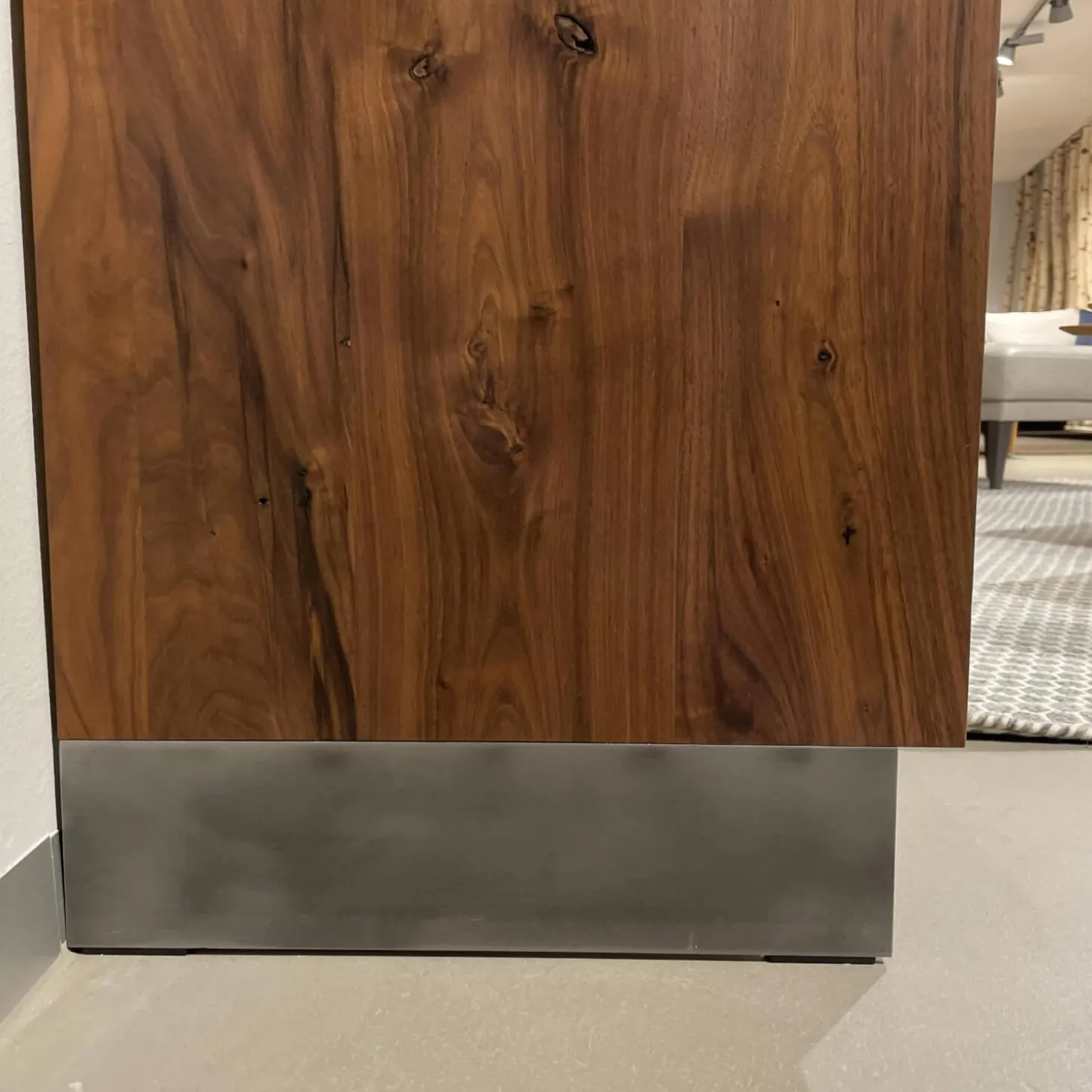 Sideboard Alleskönner Astiger Nussbaum Birke Natur Geölt Keramik Brunno