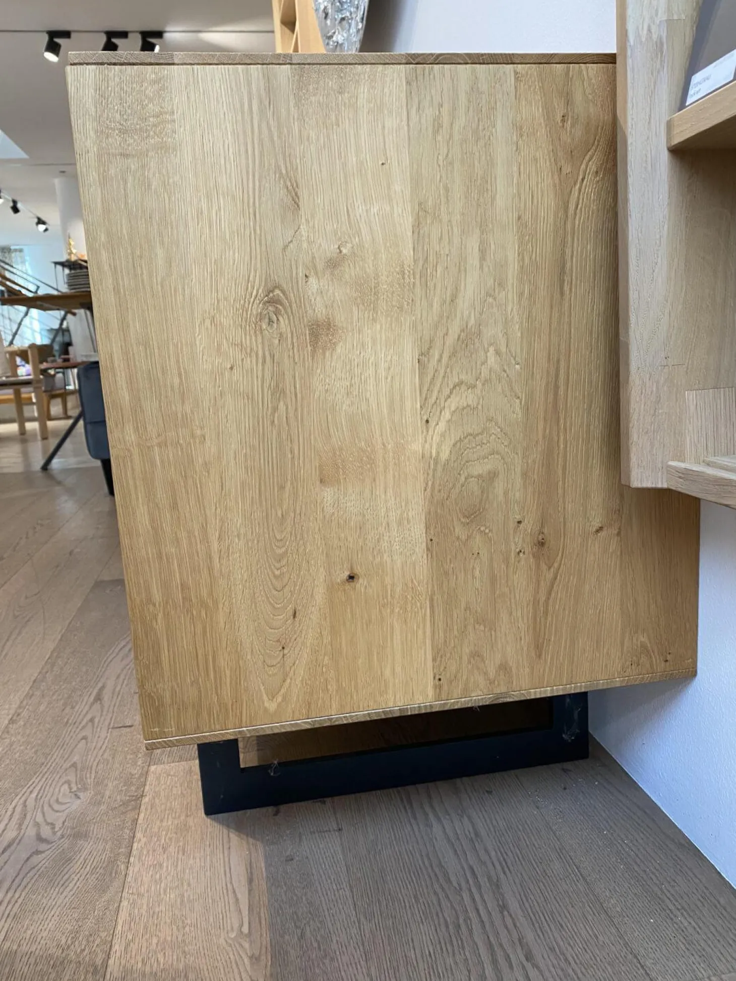 Sideboard Asteiche Gebürstet Natur Geölt