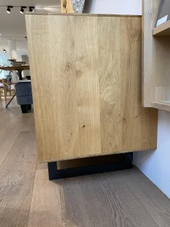 Sideboard Asteiche Gebürstet Natur Geölt