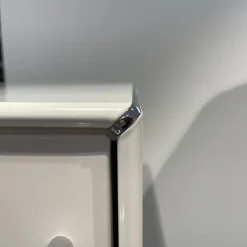 Sideboard Aus Element X RAL 9010 Reinweiß Und RAL 9010 Taubenblau