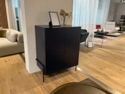 Sideboard Belt 900 353 Blu Notte Matt Dunkelblau Füße 306 Brüniert Oxidiert