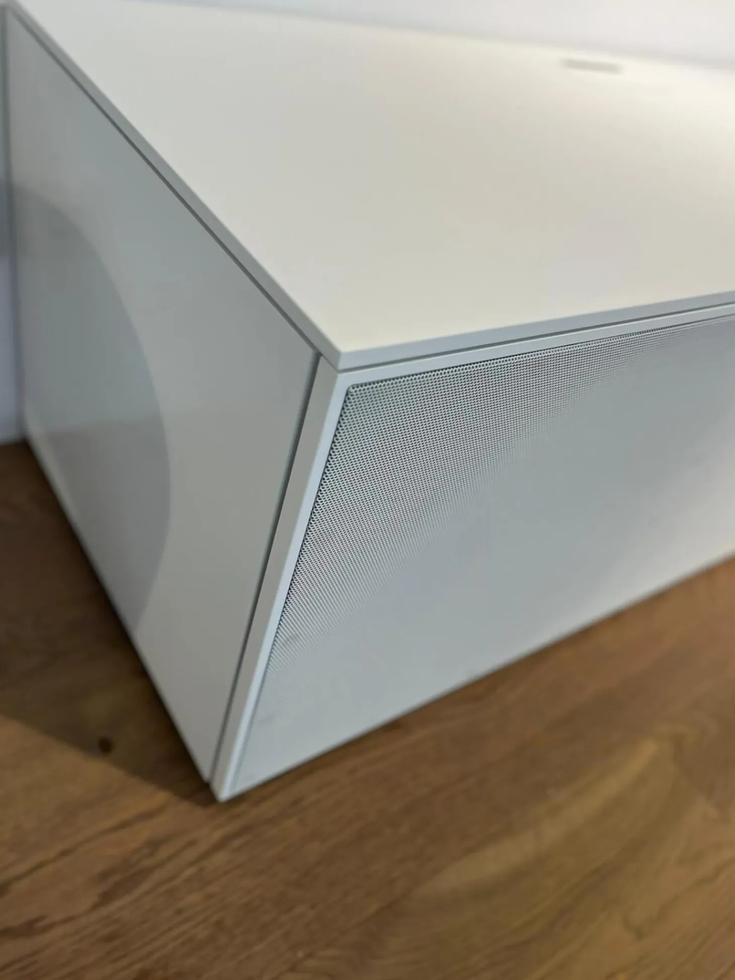 Sideboard Cube Change Lack Schneeweiß M03 mit Mediamodul